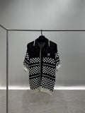 Checkered Mesh Shirt
