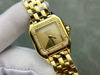 Panthère Gold-Tone Stone Bezel Watch – 22mm