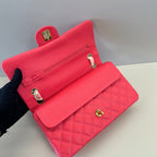 Caviar Leather Classic Double Flap Bag
