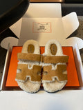 Slippers and Earrings