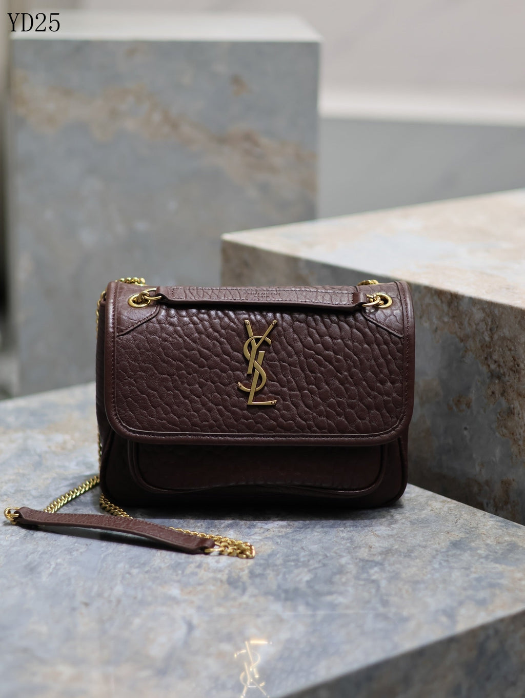 Niki Medium Grained Leather Bag