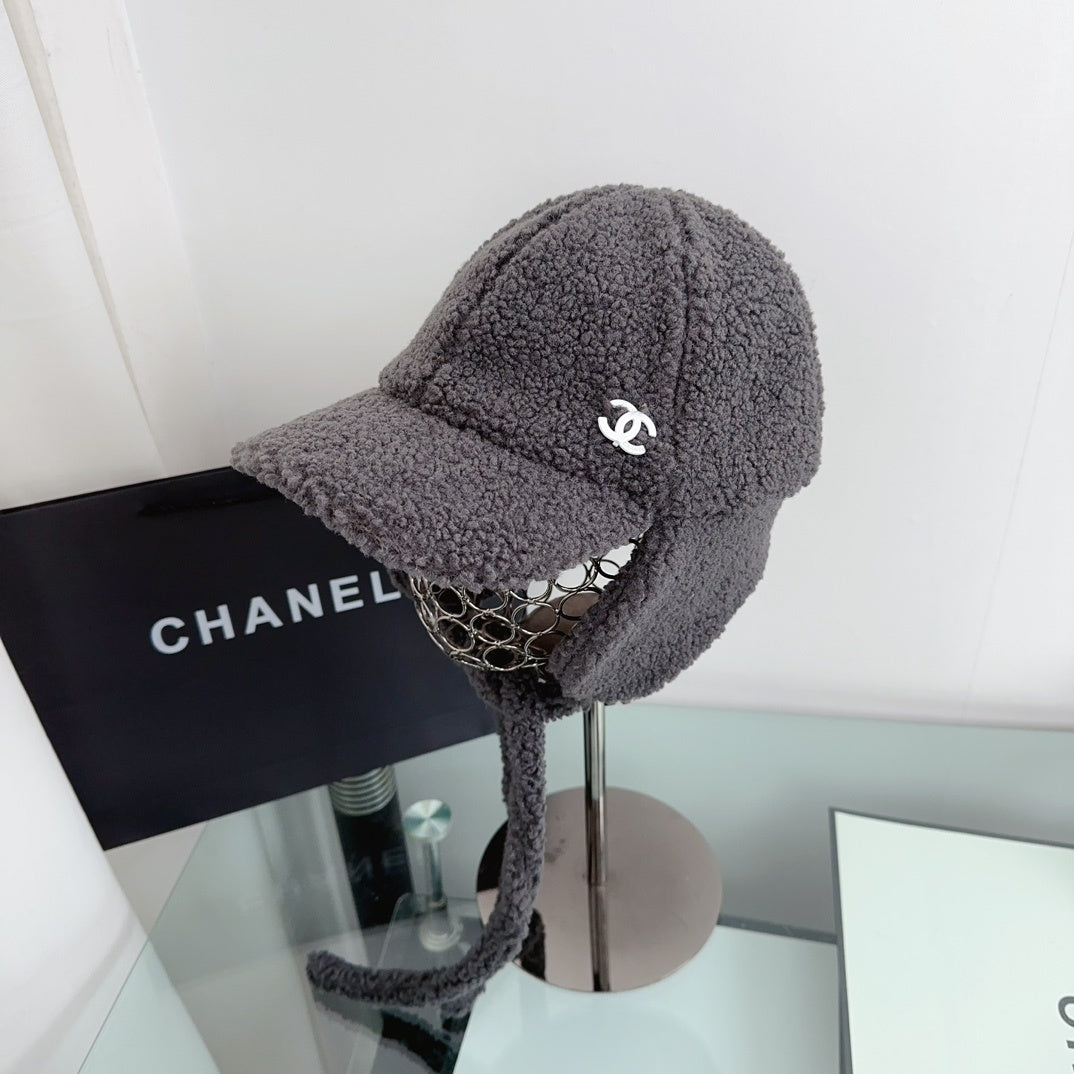 Knit Ear-Flap Hat