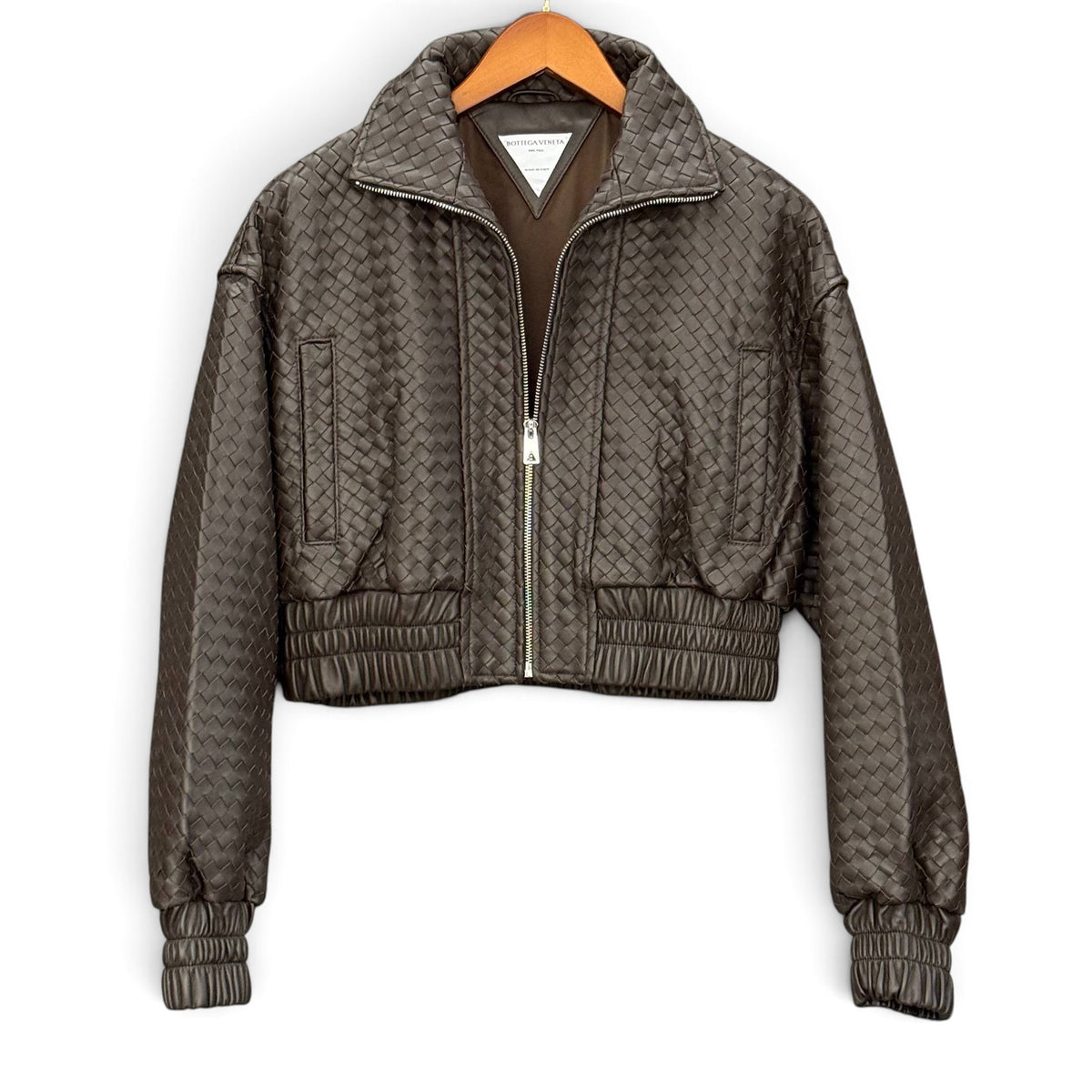 Intrecciato Leather Blouson
Genuine Leather Jacket