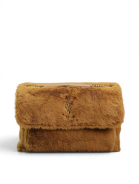 Niki Large in Shearling Bag