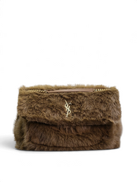 Niki Large in Shearling Bag