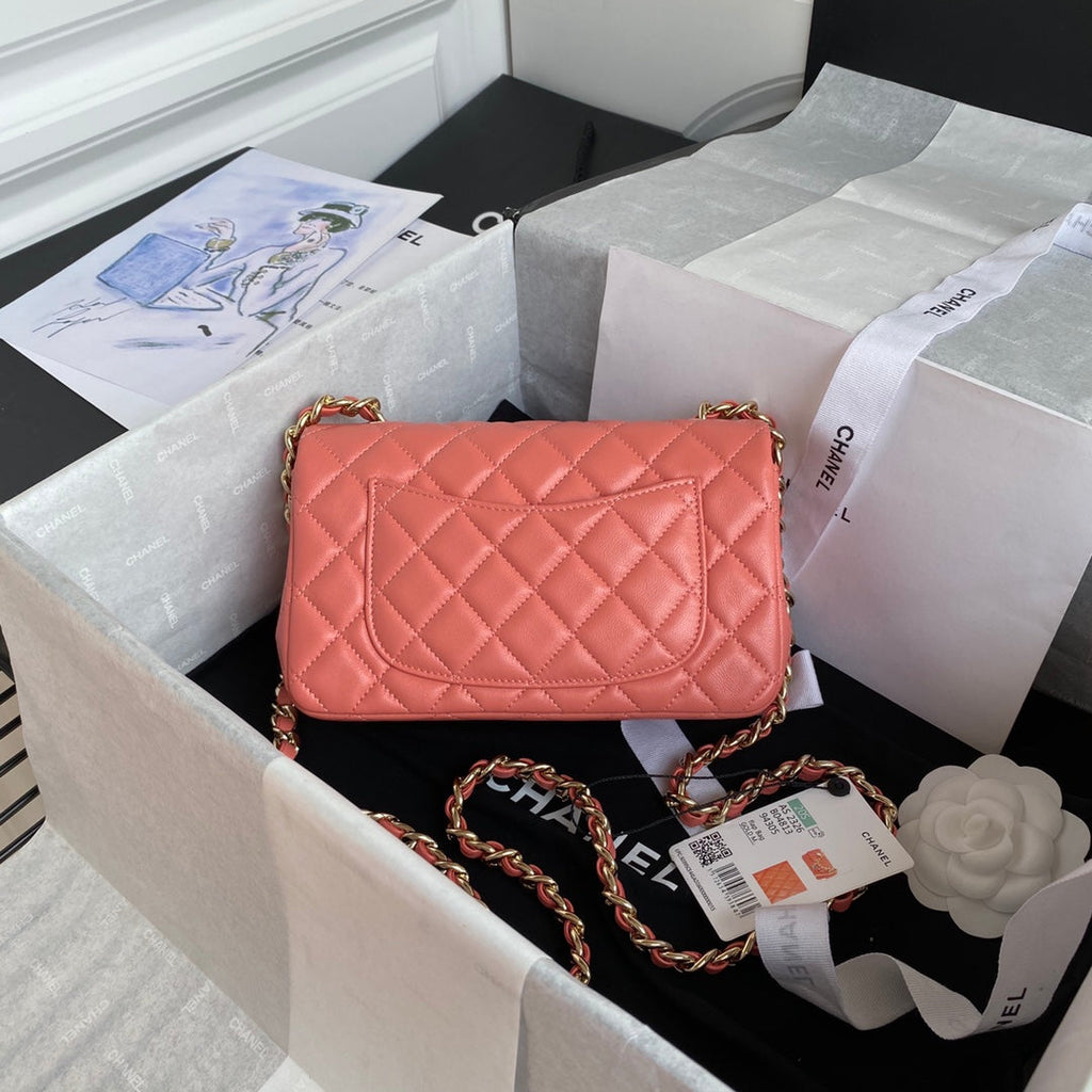 Quilted Coco Charm Flap Bag