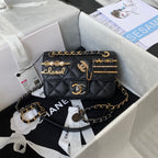Inspired Charm Flap Bag