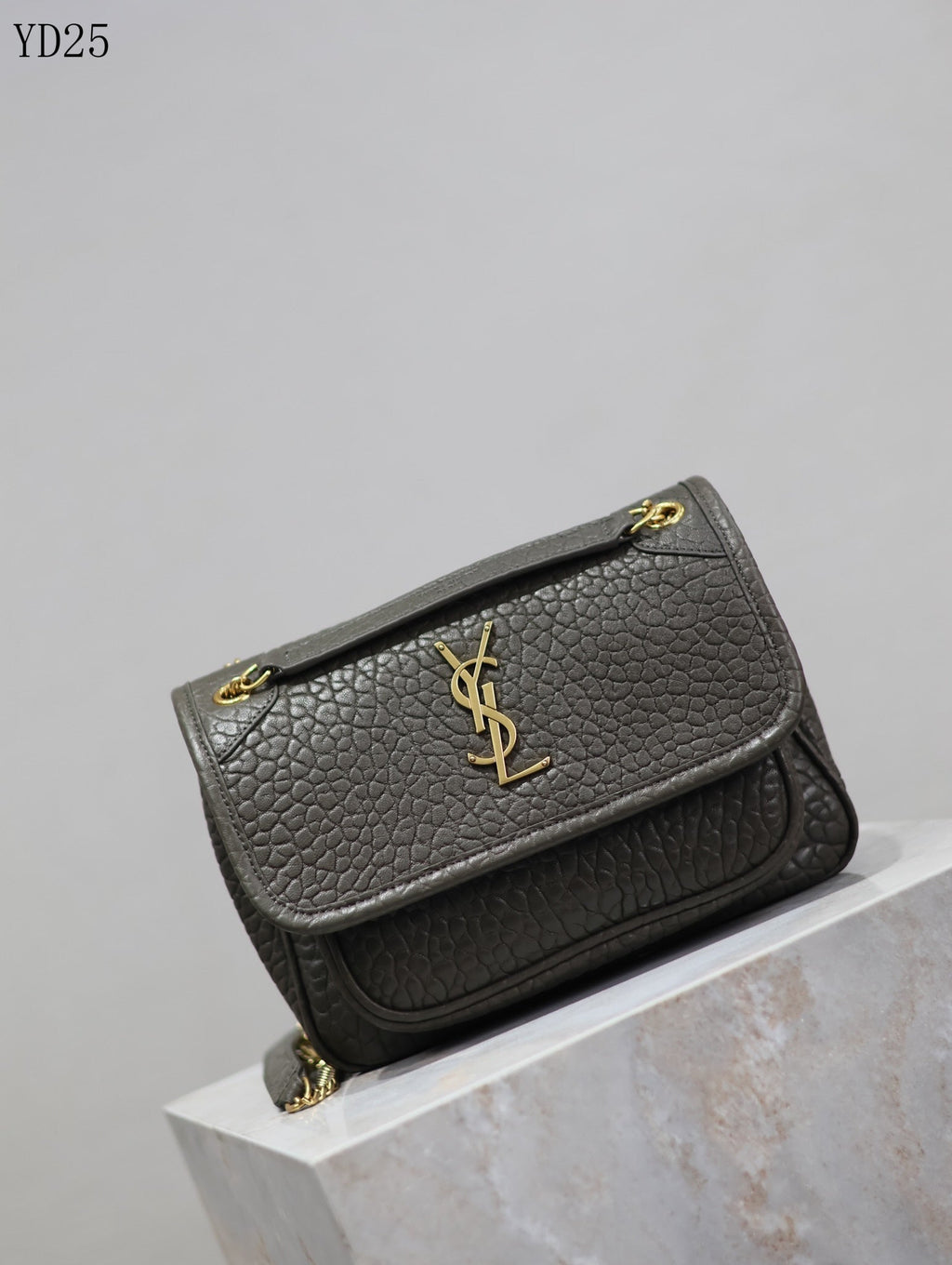 Niki Medium Grained Leather Bag