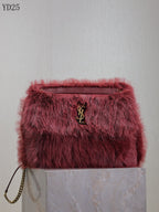 Niki Medium in Shearling Bag
