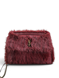 Niki Medium in Shearling Bag
