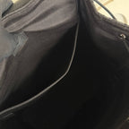 Saddle Backpack with Flap in Oblique Jacquard Backpack
