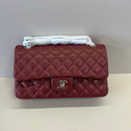 Caviar Leather Classic Double Flap Bag