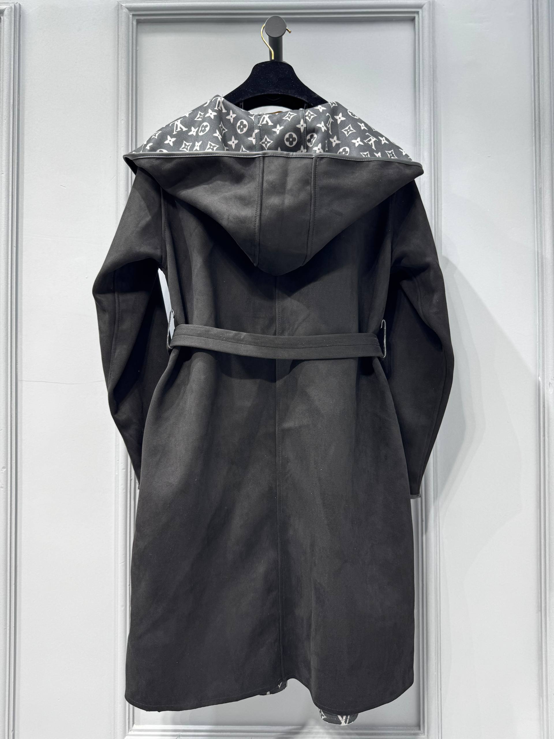 Hooded Wrap Coat