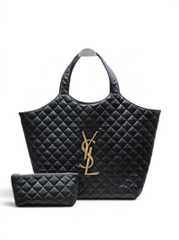 Quilted Oversized Tote Bag