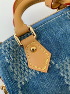 Mini Denim Damier Speedy Bag