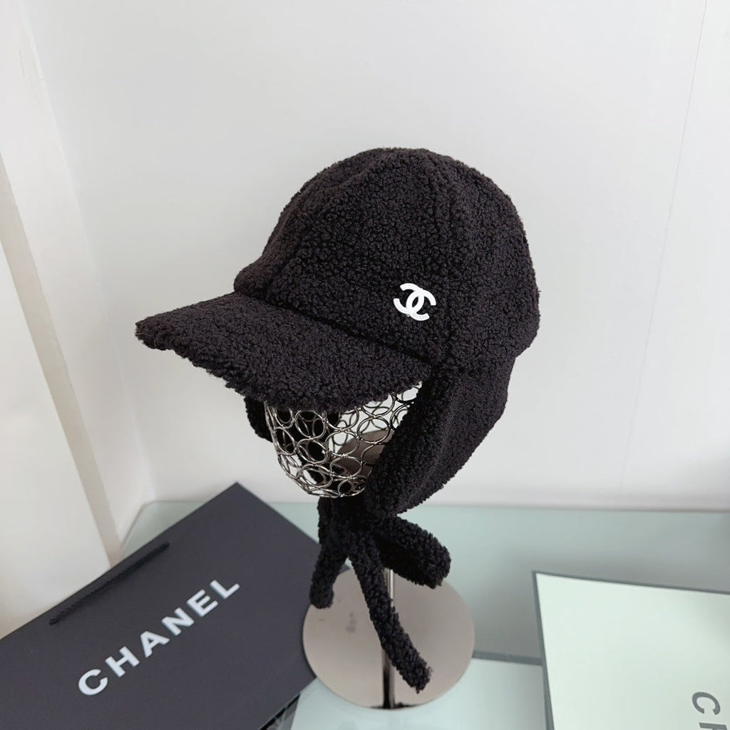 Knit Ear-Flap Hat
