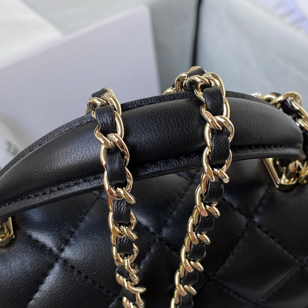 Mini Flap Bag with Handle