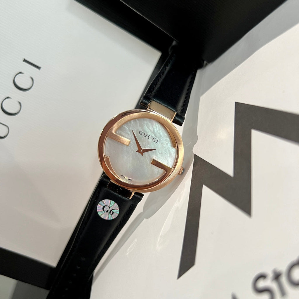 G Stainless 37 mm Steel Watch – White Dial