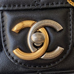 Inspired Charm Flap Bag