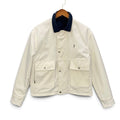 Cassandre Reversible Work Jacket 
in Brushed Cotton Double-Sided Canvas