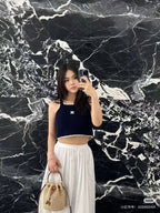Top In Crocheted Cotton