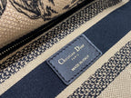 Embroidered Canvas Tote Bag