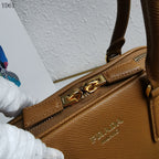 Saffiano Leather Top Handle Bag 32cm