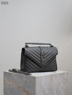 Quilted Leather Collage Bag