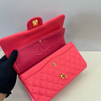 Caviar Leather Classic Double Flap Bag