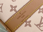 Keepall Bandoulière 50 – Pink Monogram Canvas with Vintage Logo Patch
