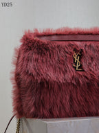 Niki Medium in Shearling Bag