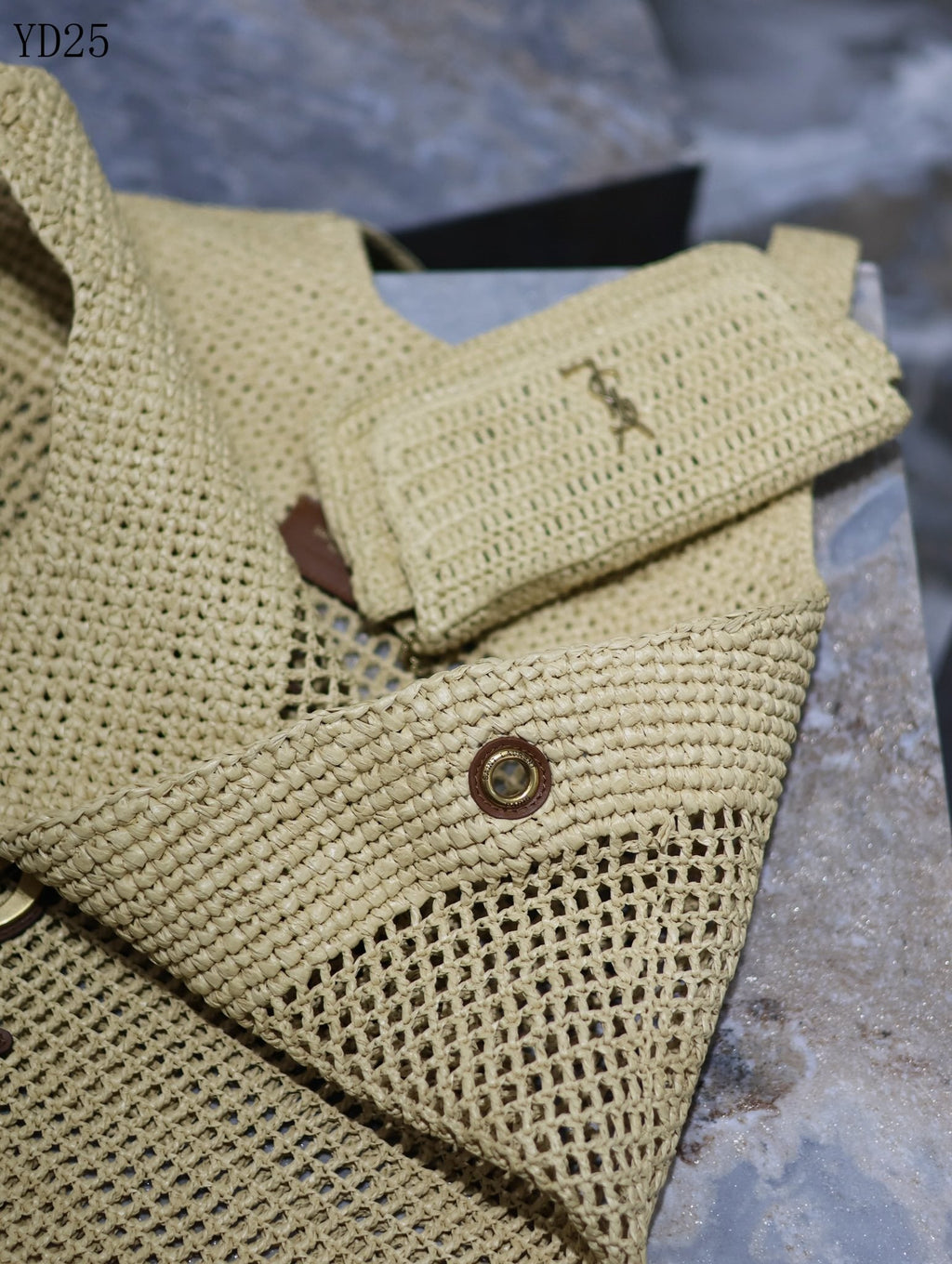 Woven Oversized Tote Bag