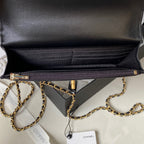 19 Woc Quilted Chain Bag