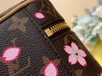 Nice Vanity Case - Cherry Blossom Monogram Bag