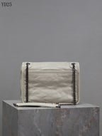 Niki Medium Patent Leather Shoulder Bag