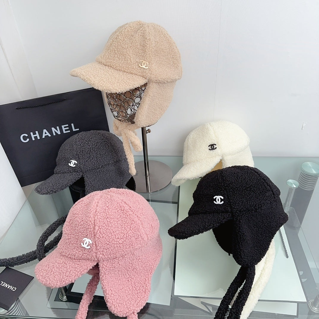Knit Ear-Flap Hat