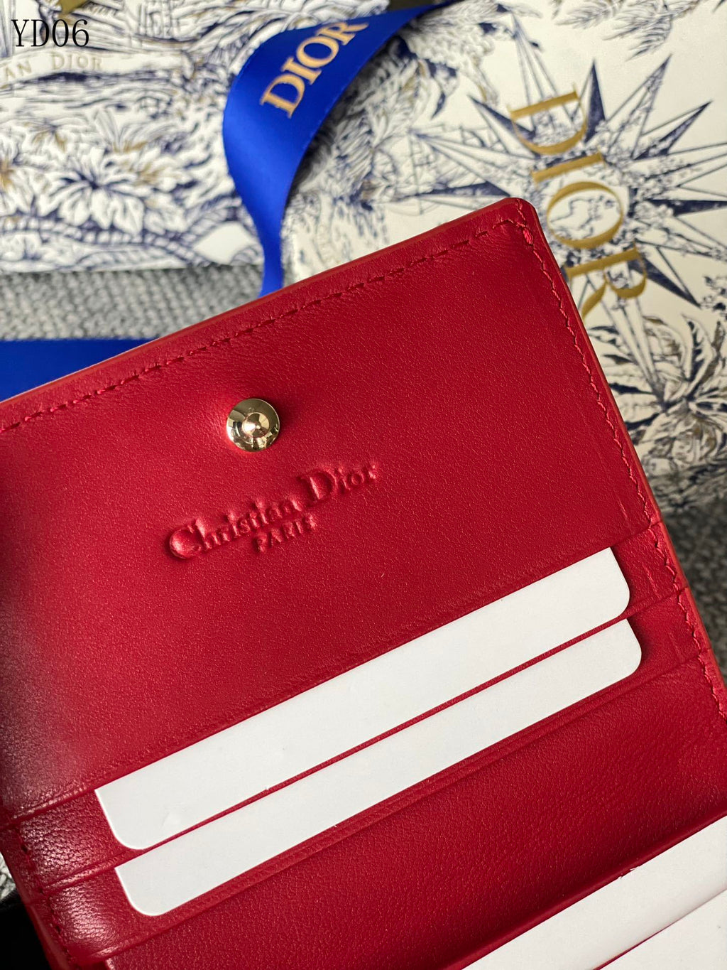 Quilted Leather Wallet