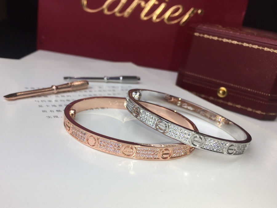 Pave Love Bracelet