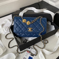 19 Woc Quilted Chain Bag