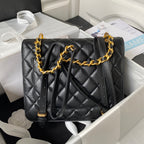 Quilted Chain Backpack