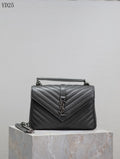Quilted Leather Collage Bag