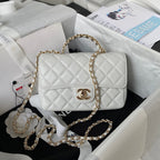 Diamond Handle Flap Bag