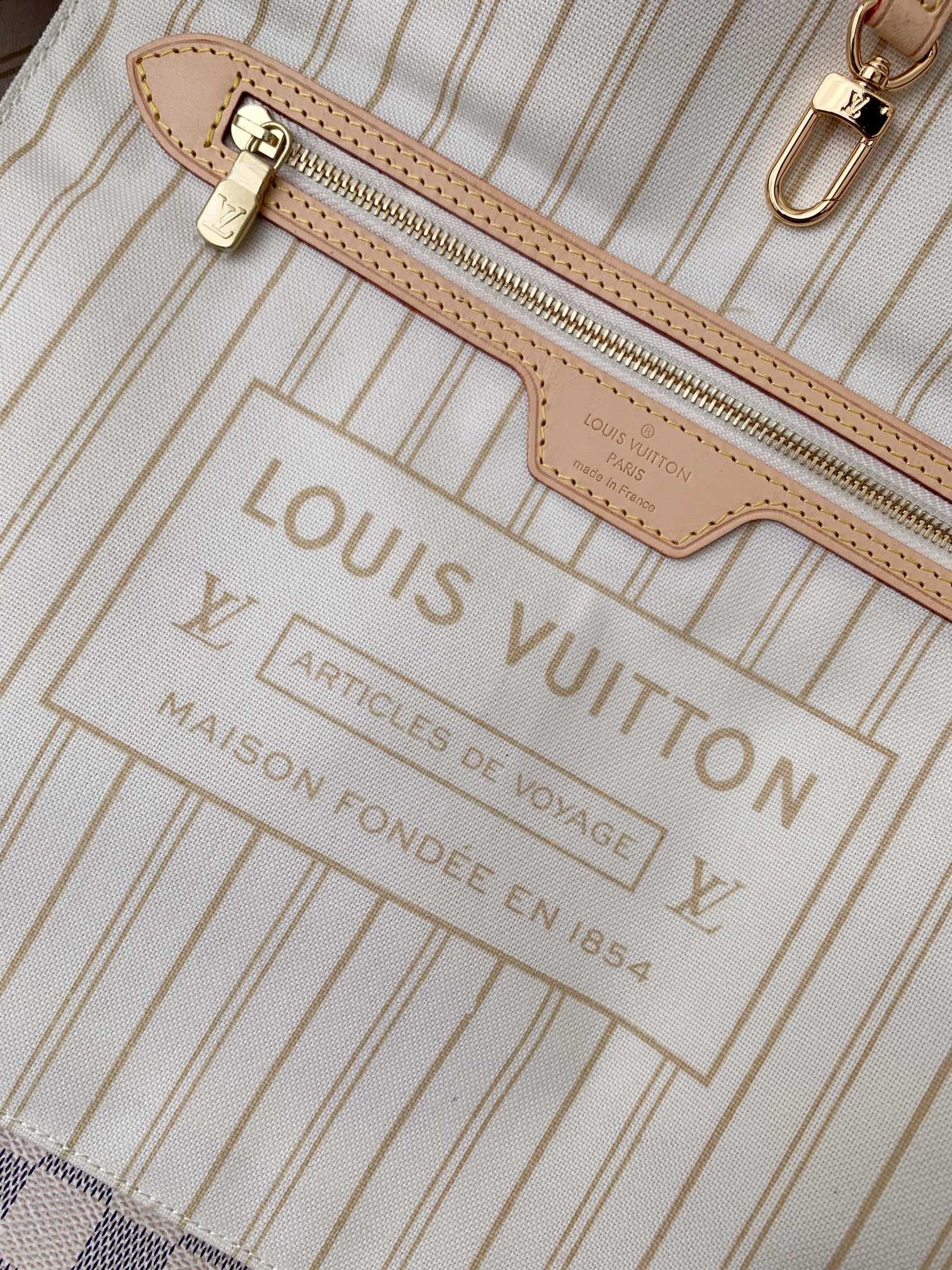 Neverfull MM – Damier Azur Canvas