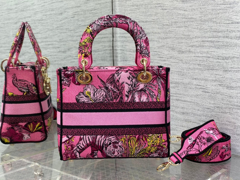 Embroidered Canvas Tote Bag