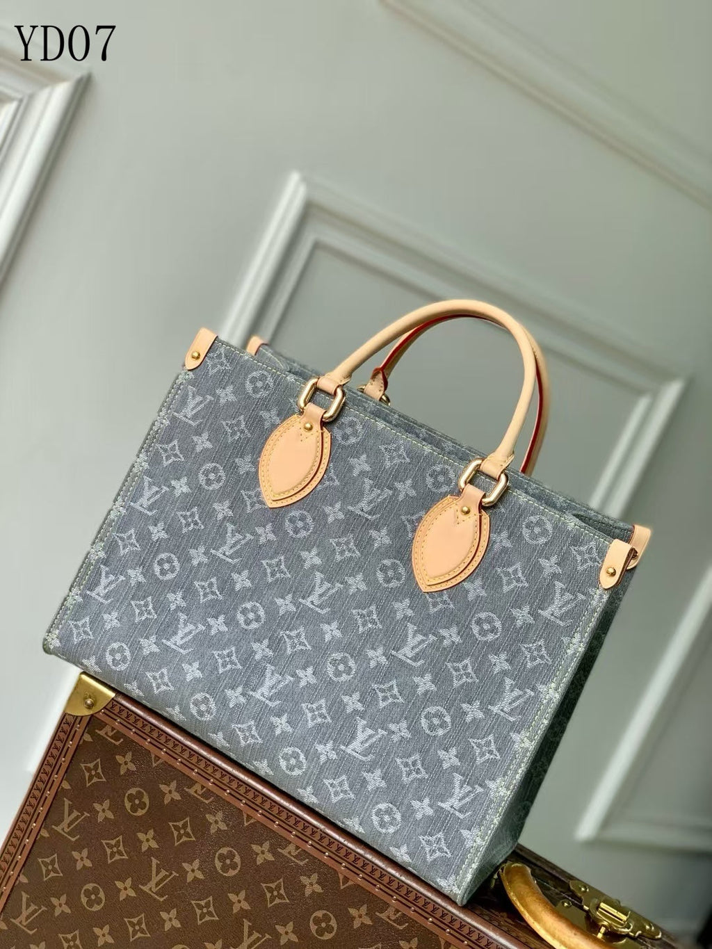 Monogram Denim OnTheGo MM