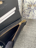 Quilted Leather Wallet