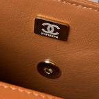 Diamond Handle Flap Bag