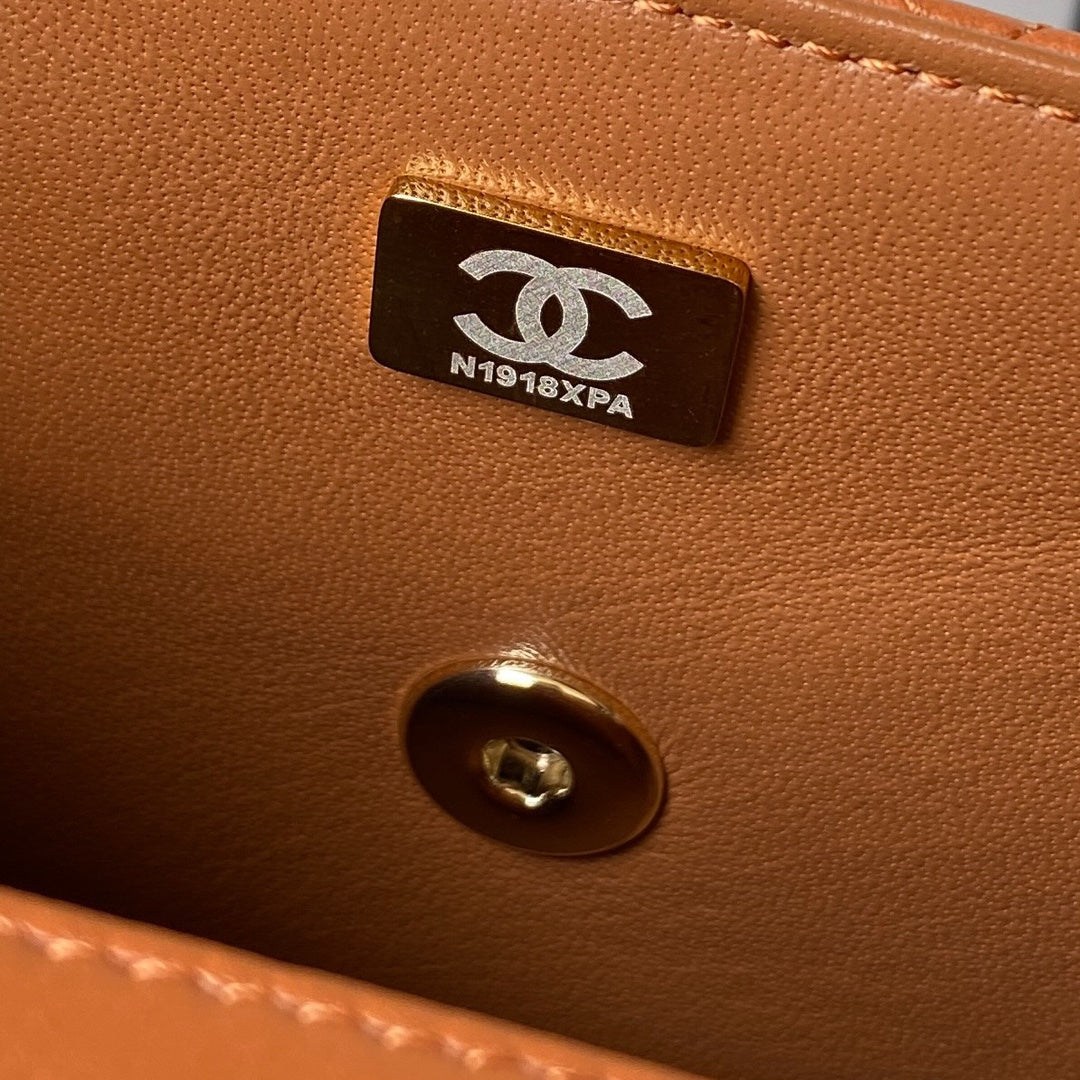 Diamond Handle Flap Bag
