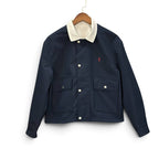 Cassandre Reversible Work Jacket 
in Brushed Cotton Double-Sided Canvas
