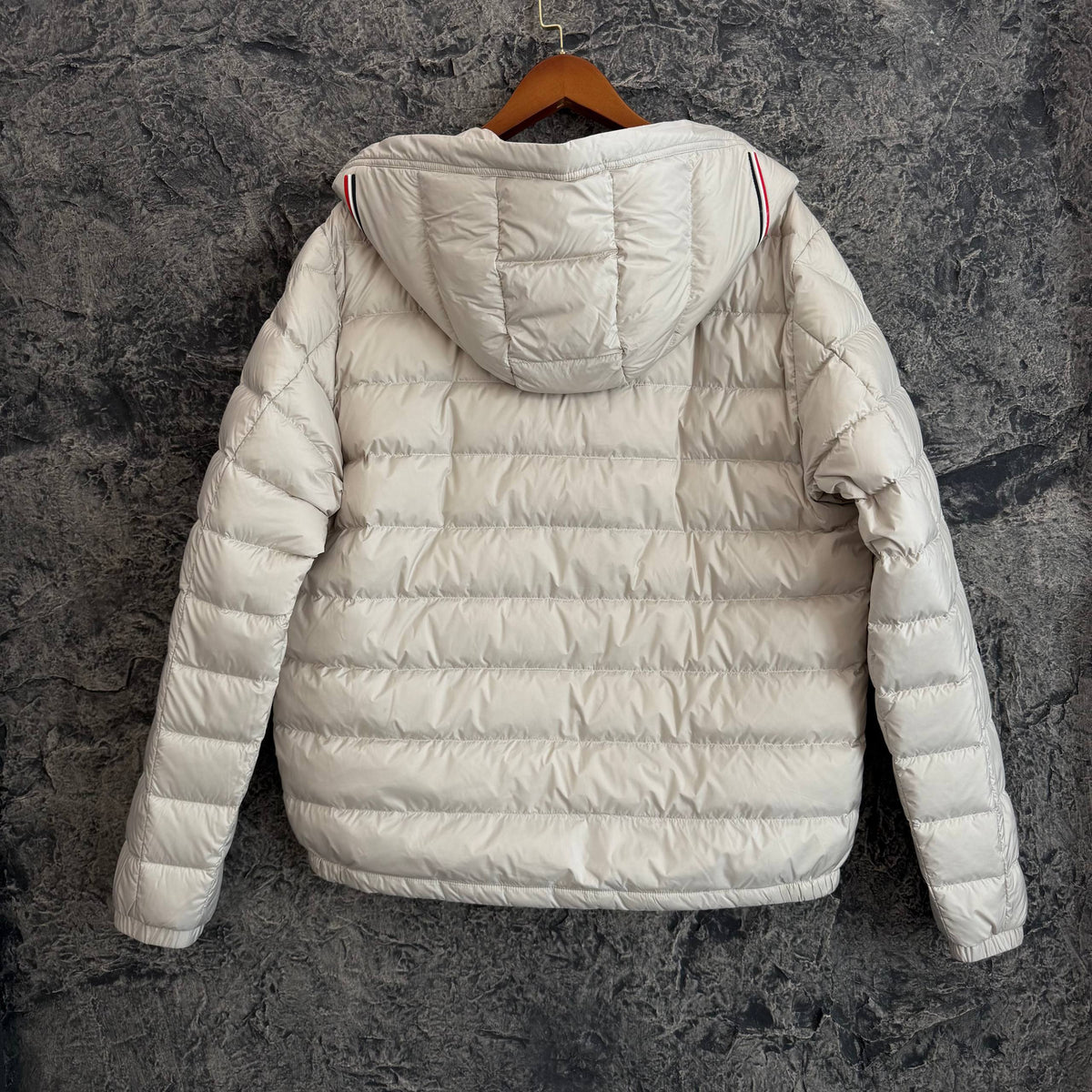 Arned Hooded Quilted Jacket with Goose Dawn